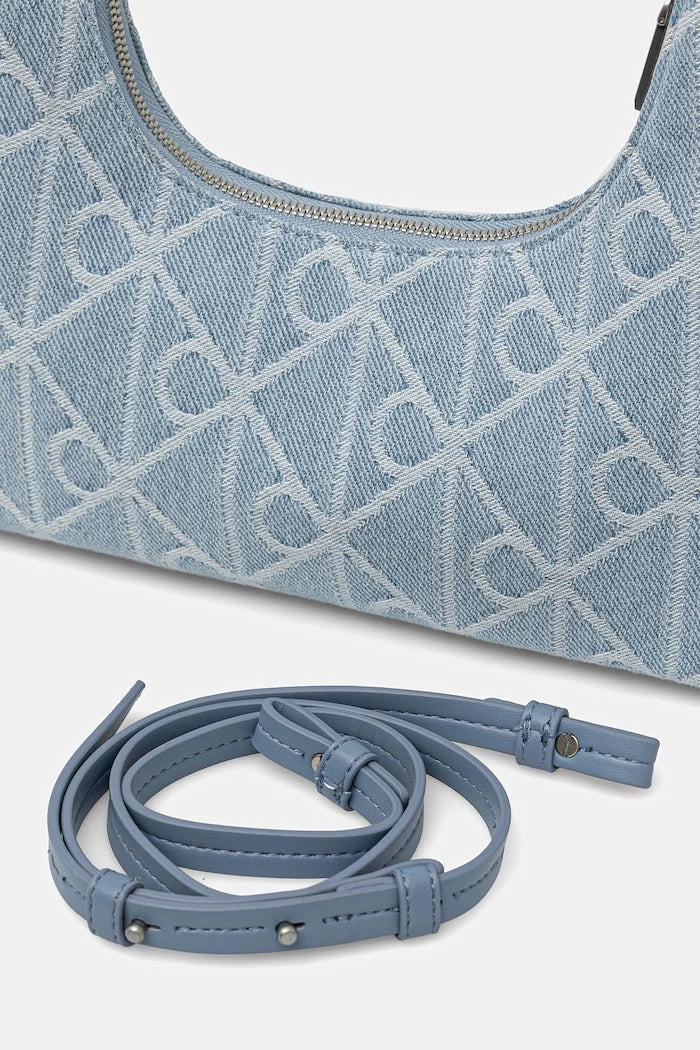 Calvin Klein деним crossbody çanta kadın