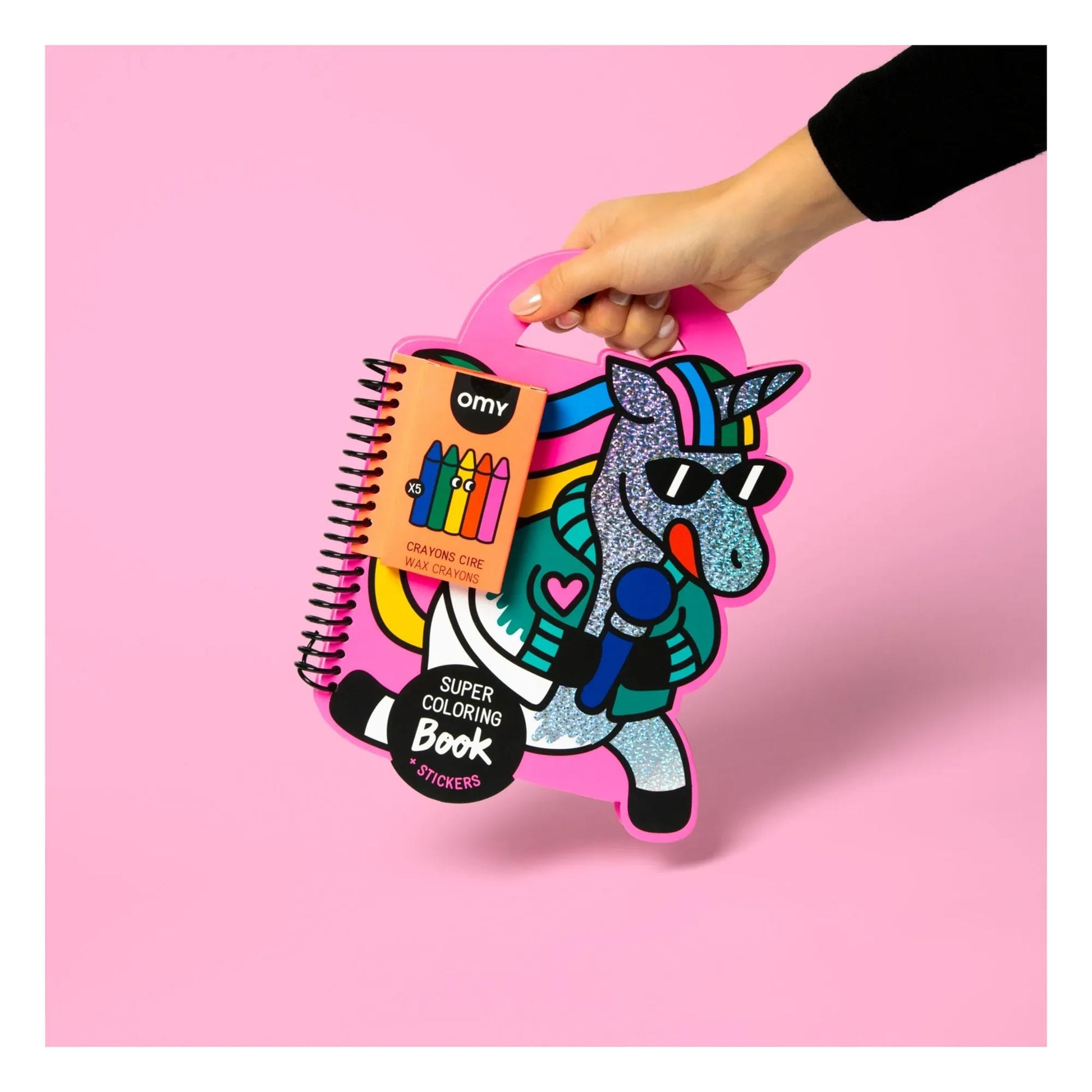 Omy - Lily coloring book with stickers