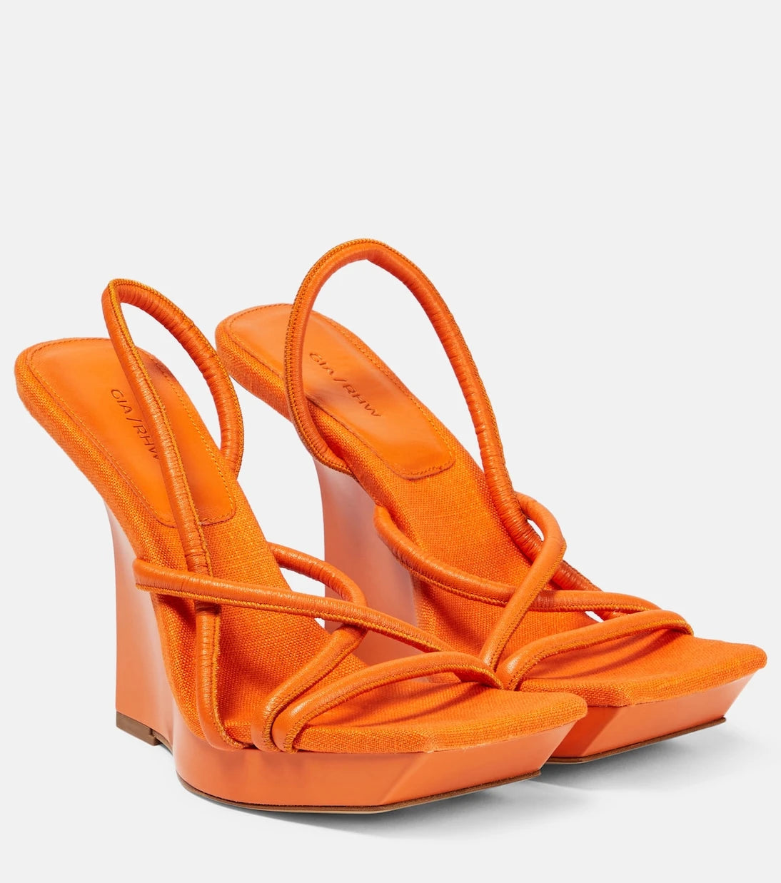 Gia Borghini - Rosie 39 leather wedges