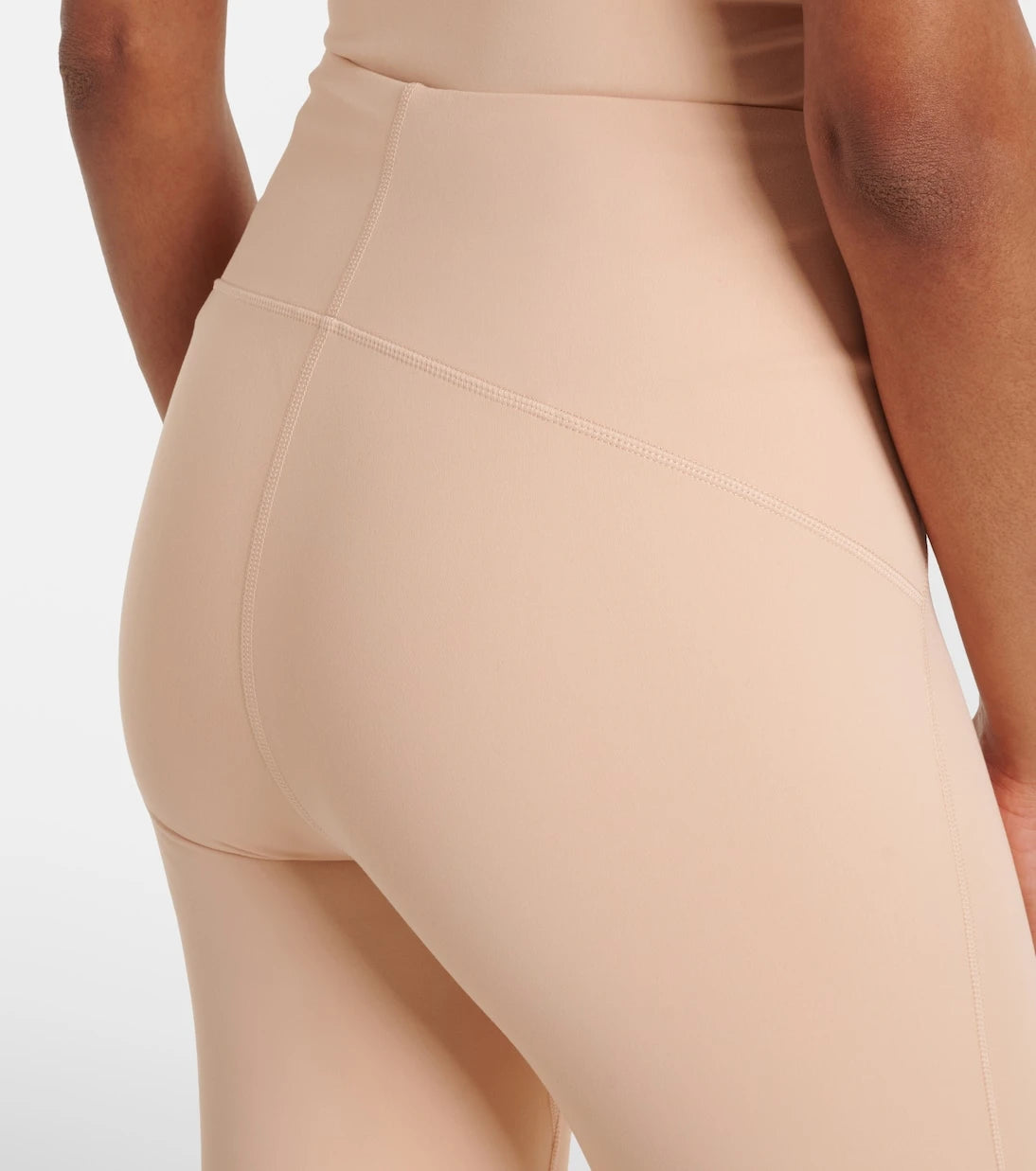 Adidas by Stella McCartney - Ruched high-rise leggings