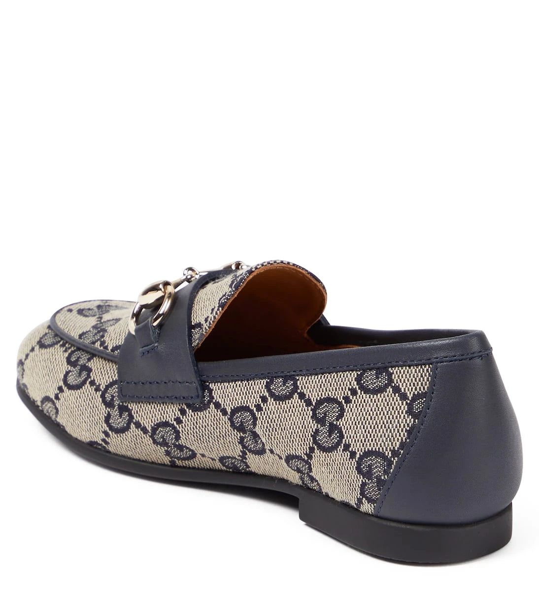 Gucci Kids - Horsebit GG Canvas loafers