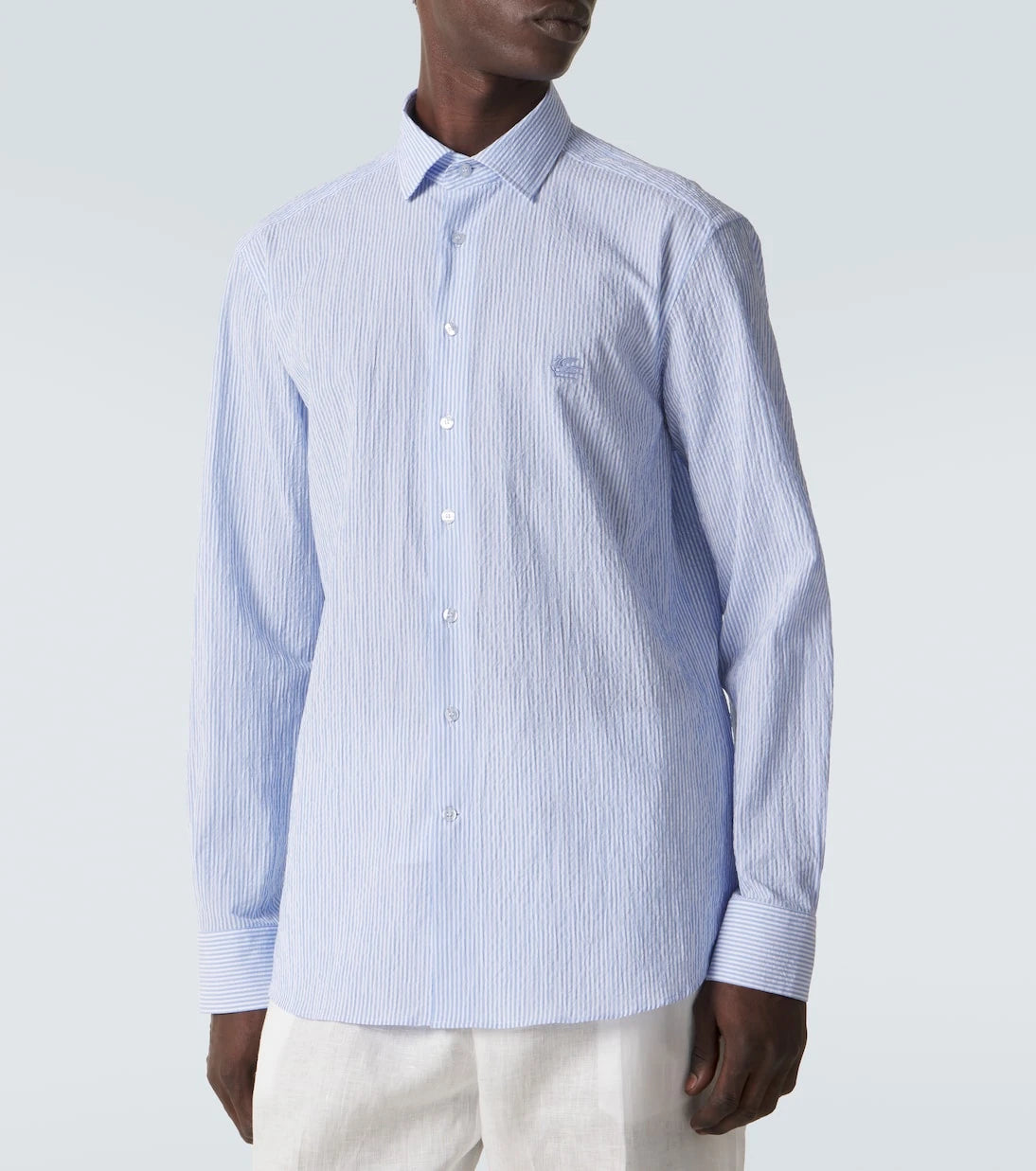 Etro - Roma striped cotton shirt