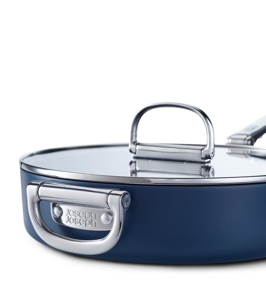 Space Non-Stick Folding Handle Saute Pan and Lid (28cm)