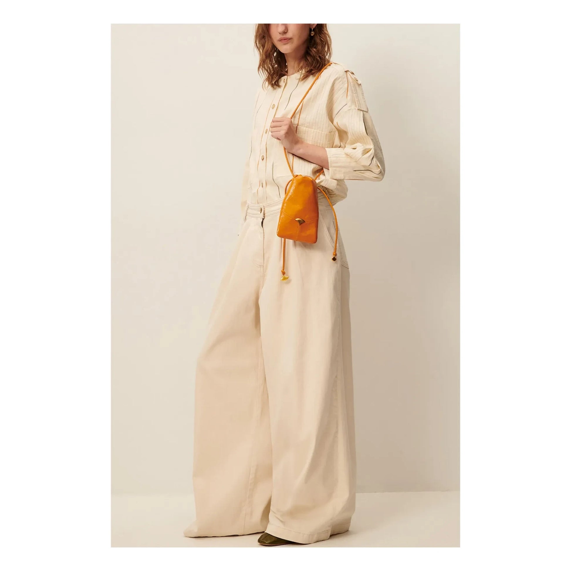 Sessùn - Calancas Cotton and Linen Jacket | Cream