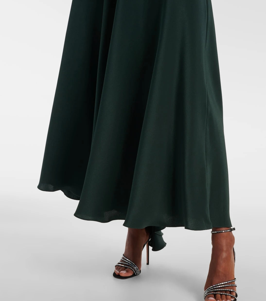 Rodarte - Silk charmeuse cocktail dress