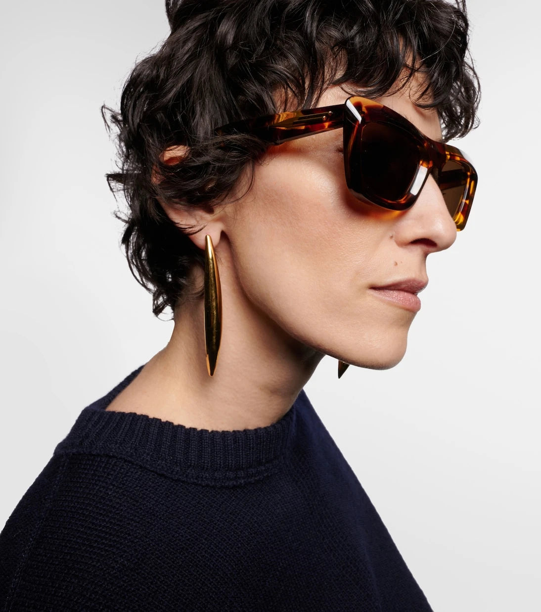 Bottega Veneta - Scoop rectangular sunglasses