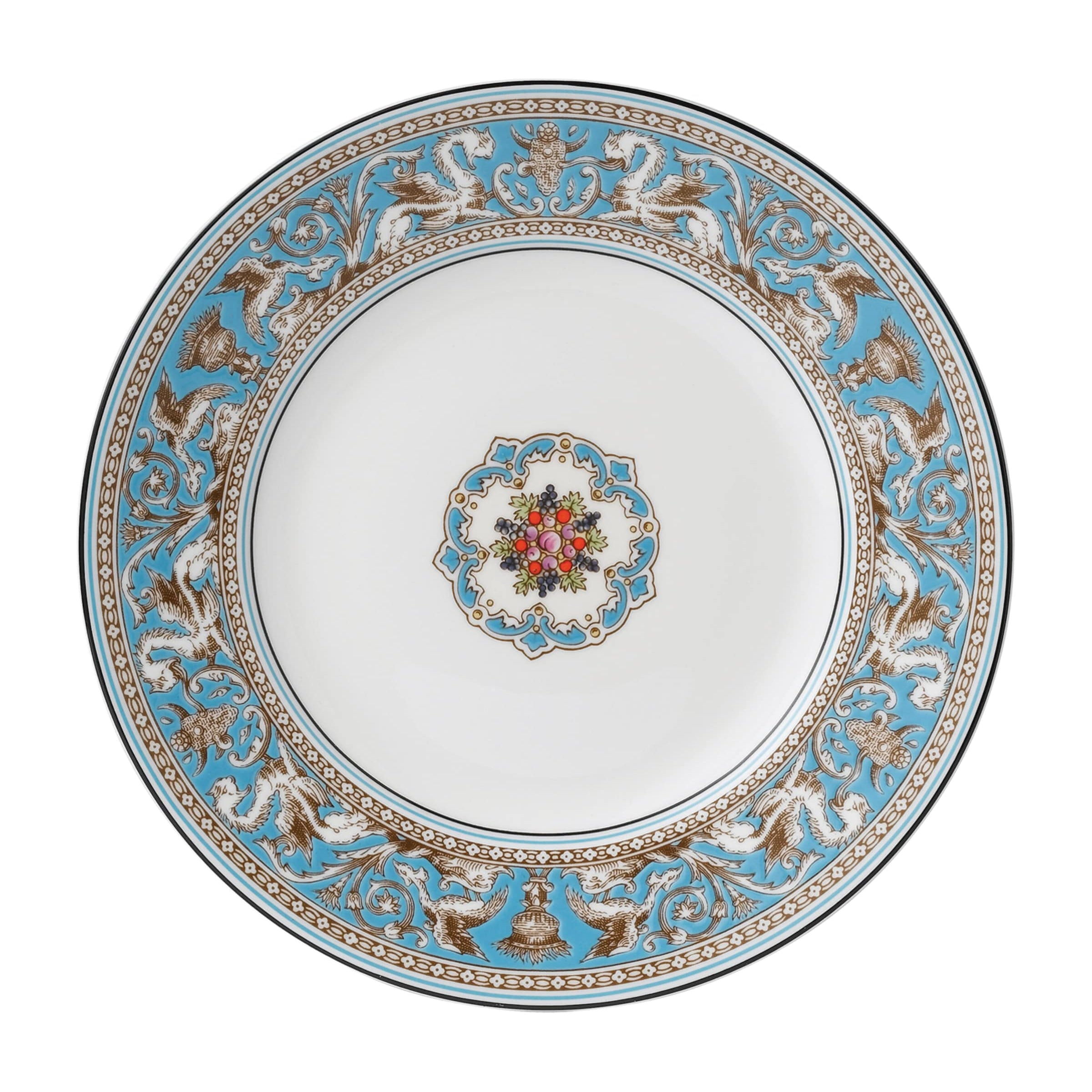 Florentine Turquoise Plate (23cm)