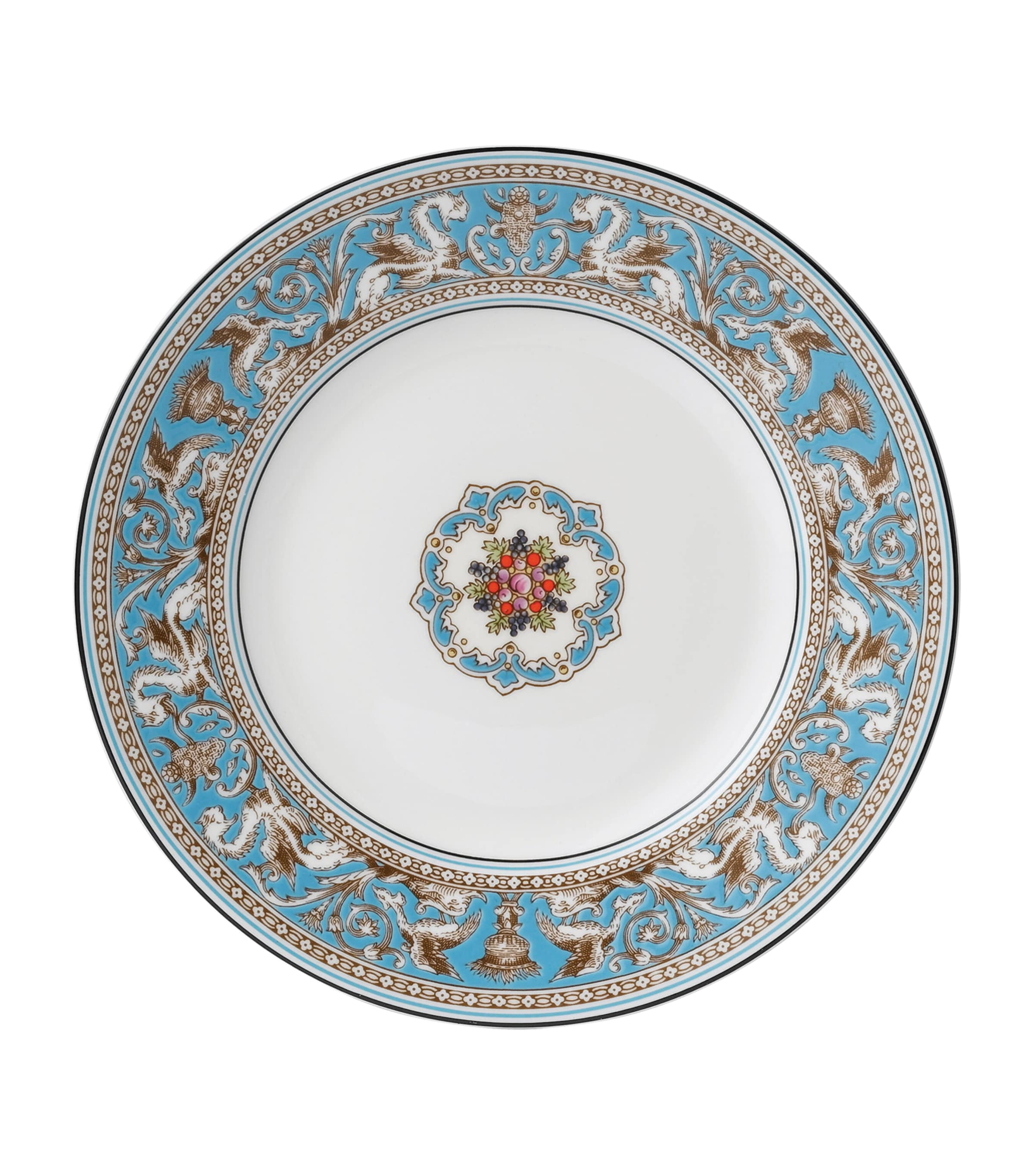 Florentine Turquoise Plate (23cm)