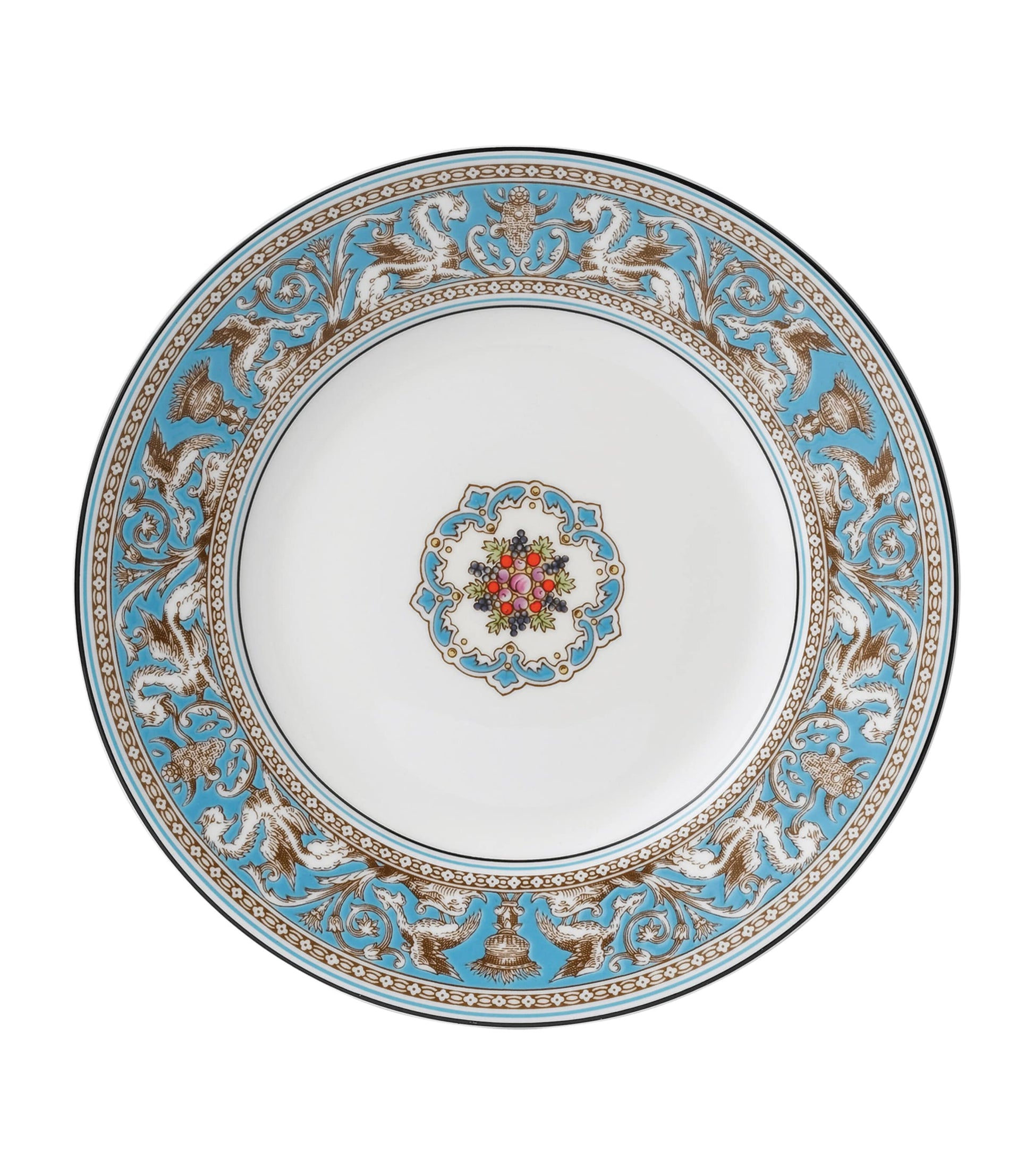 Florentine Turquoise Plate (23cm)