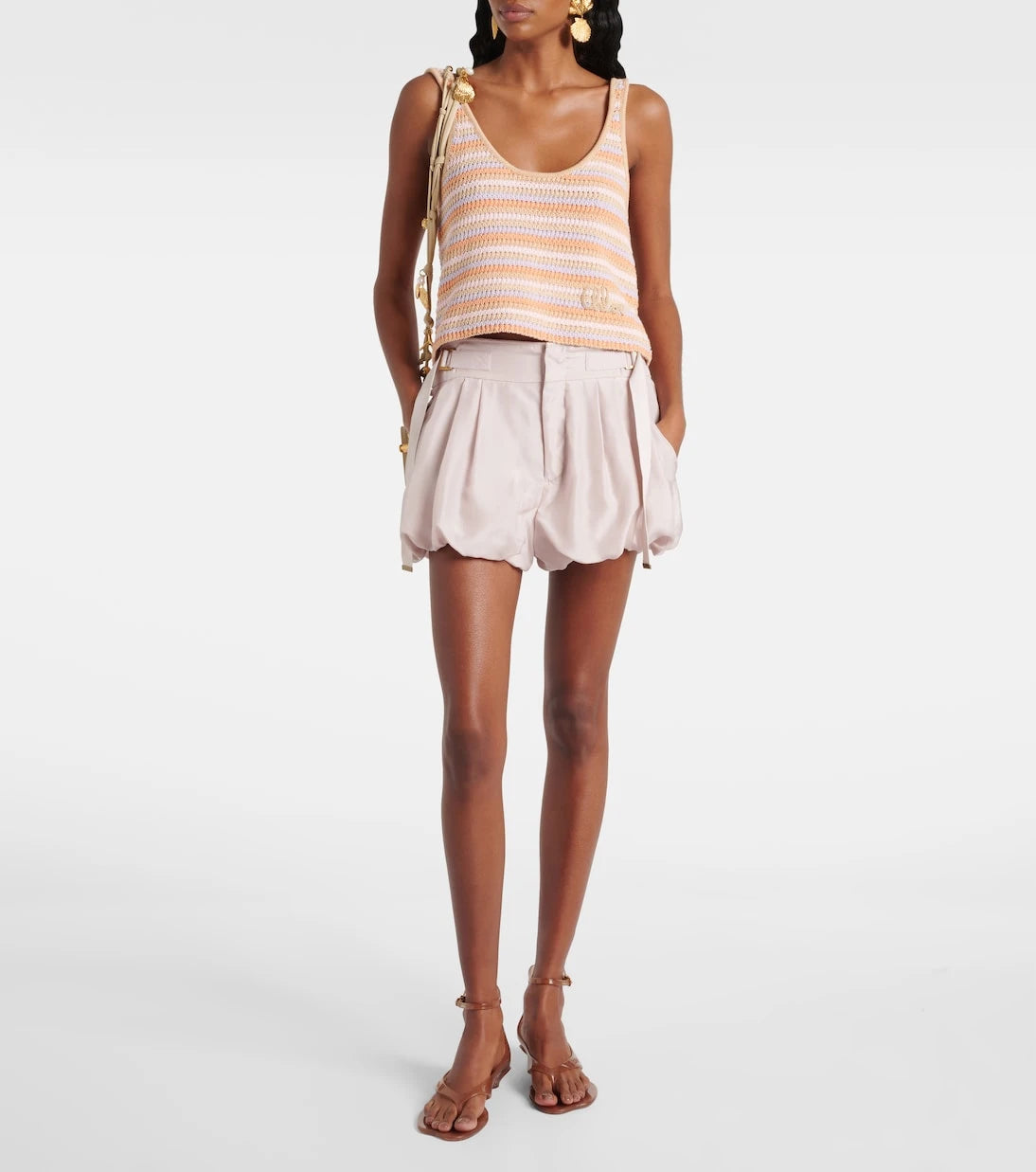 Chloé - Cotton gabardine shorts