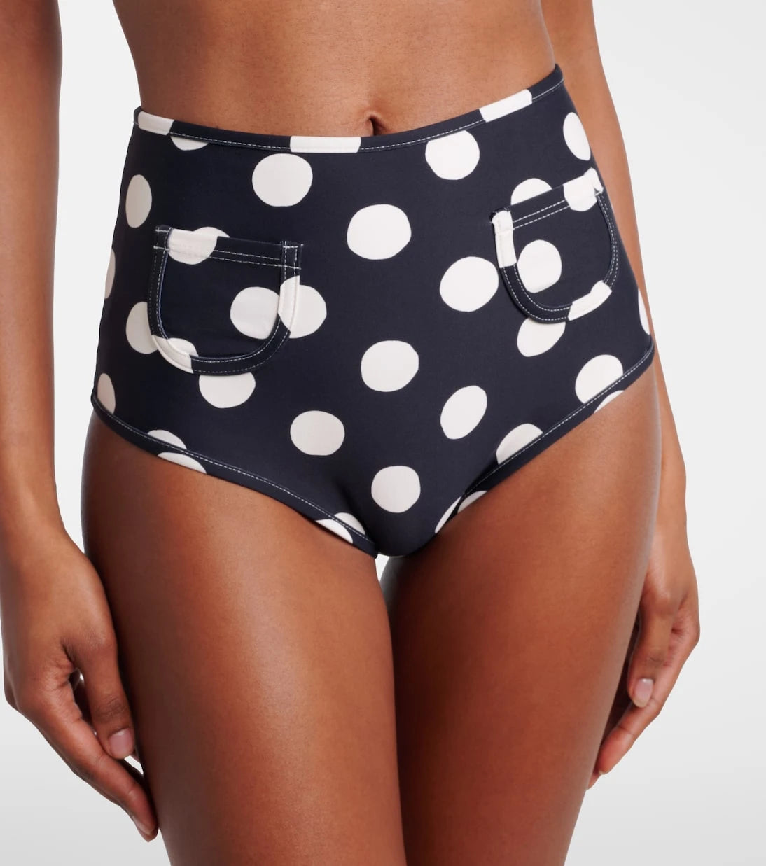 Montce - Polly polka-dot bikini bottoms