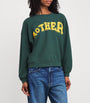MOTHER Green The Drop Square Sweatshirt