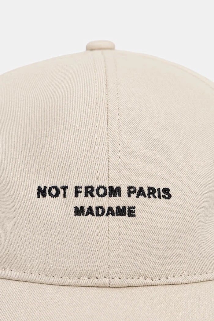 Drôle de Monsieur pamuk erkek şapka Slogan