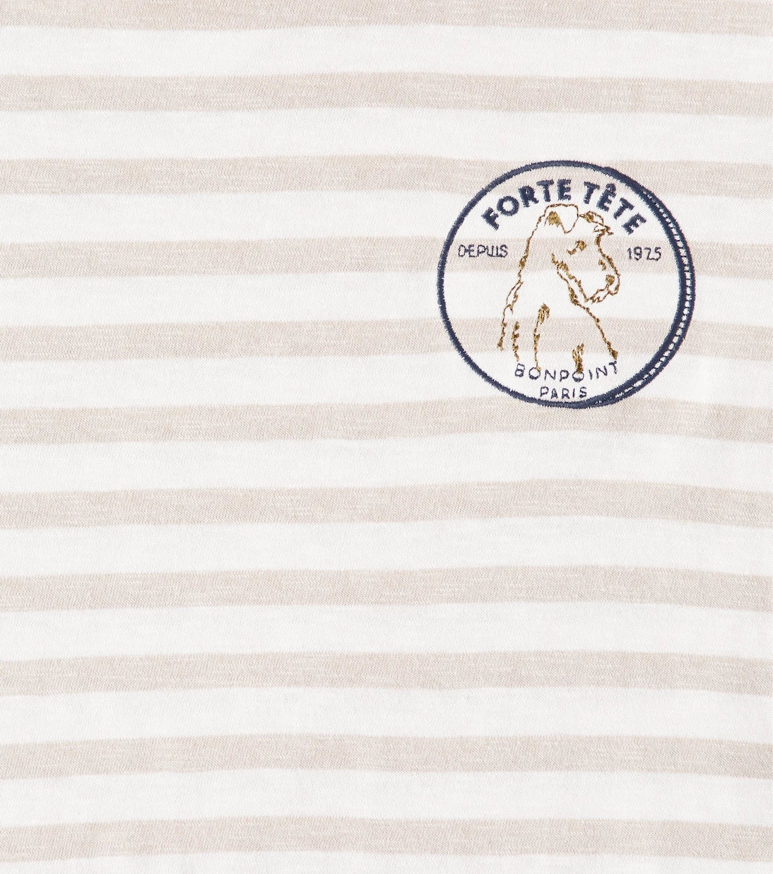 Bonpoint - Eidan striped cotton jersey T-shirt