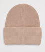 Nude Wool Logo Beanie
