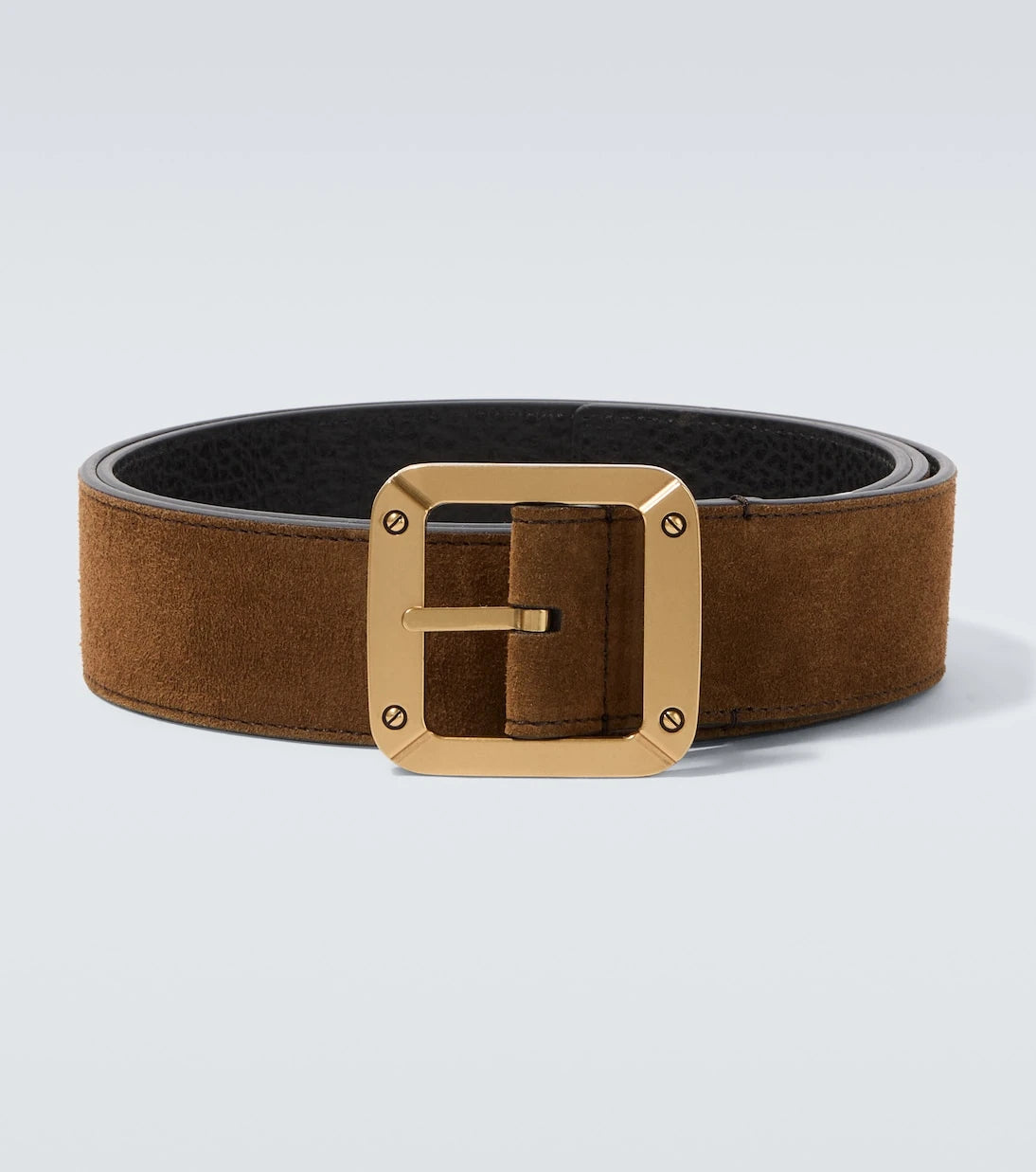 Acne Studios - Reversible leather and suede belt