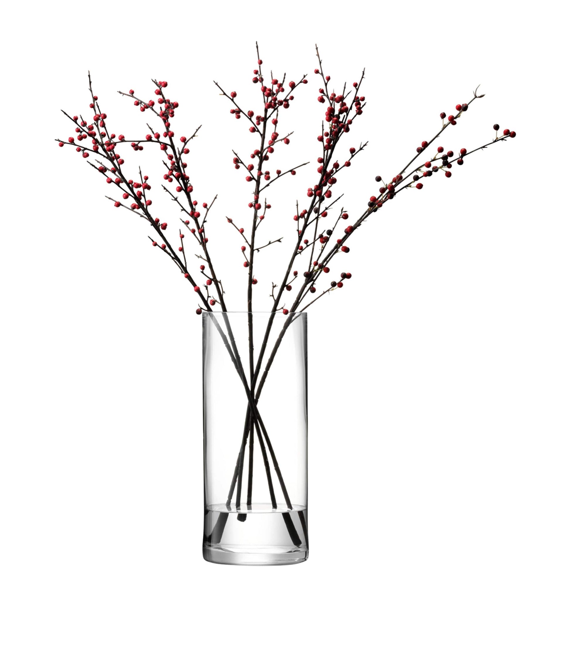 Tall Glass Column Vase (42cm)