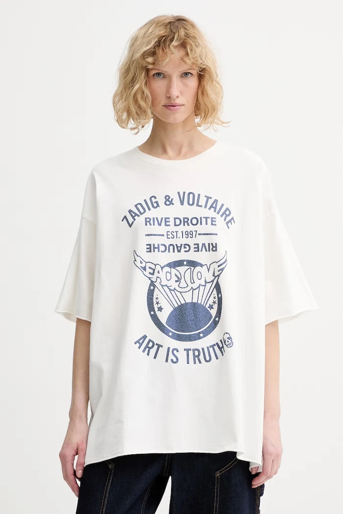 Памучна тениска ZADIG&VOLTAIRE