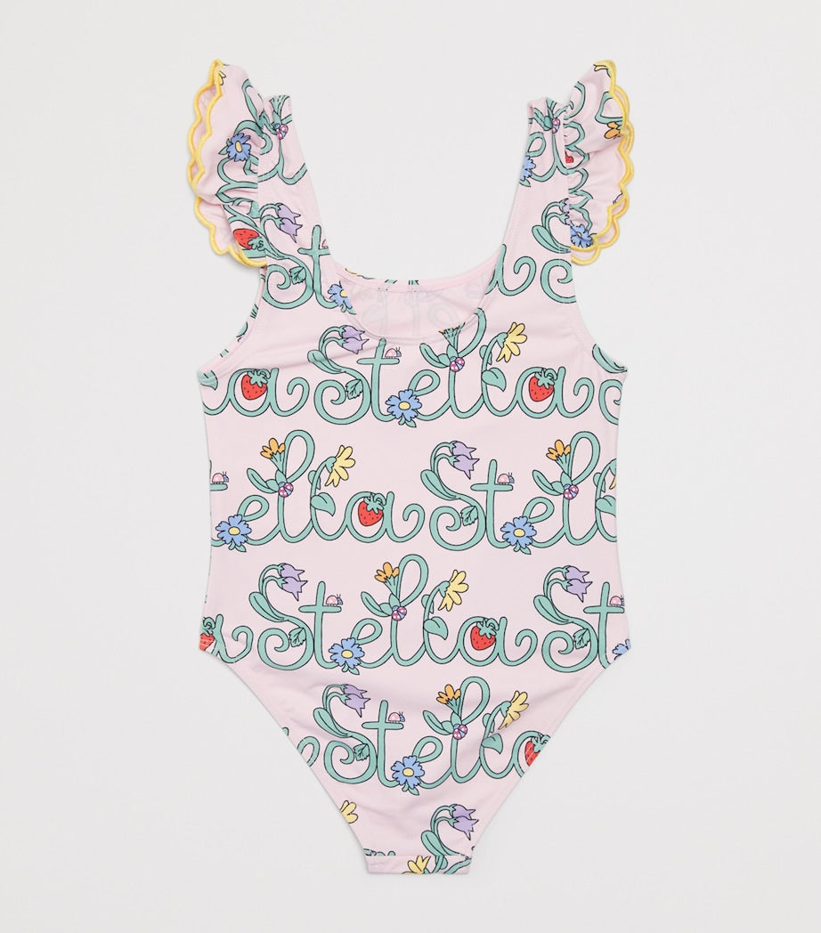 Stella McCartney Kids Logo Swimsuit (3-12 Years)