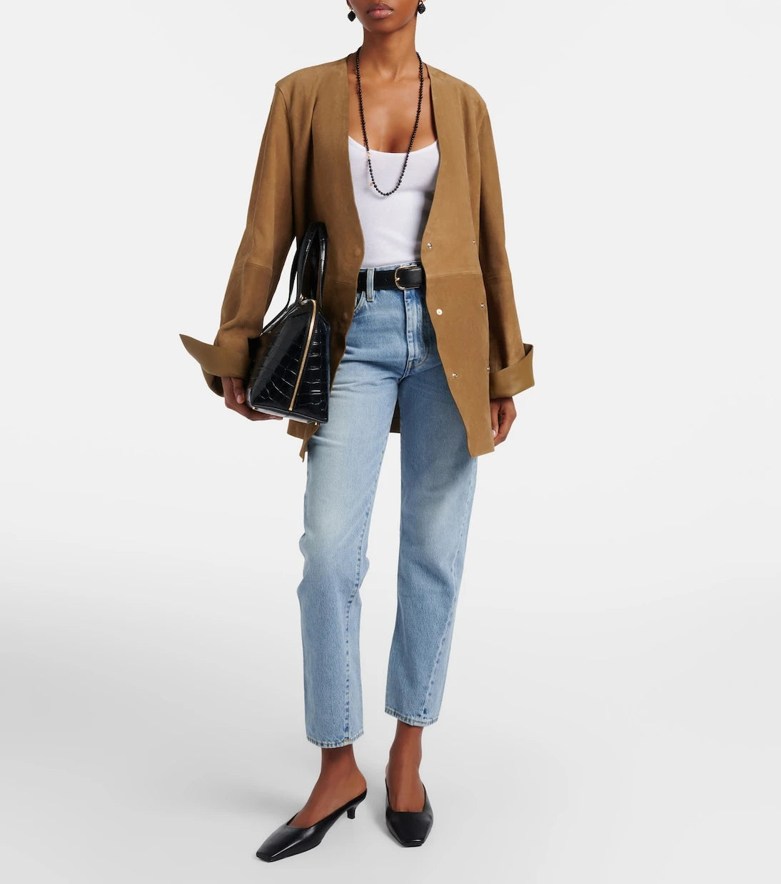Toteme - Twisted Seam mid-rise straight jeans