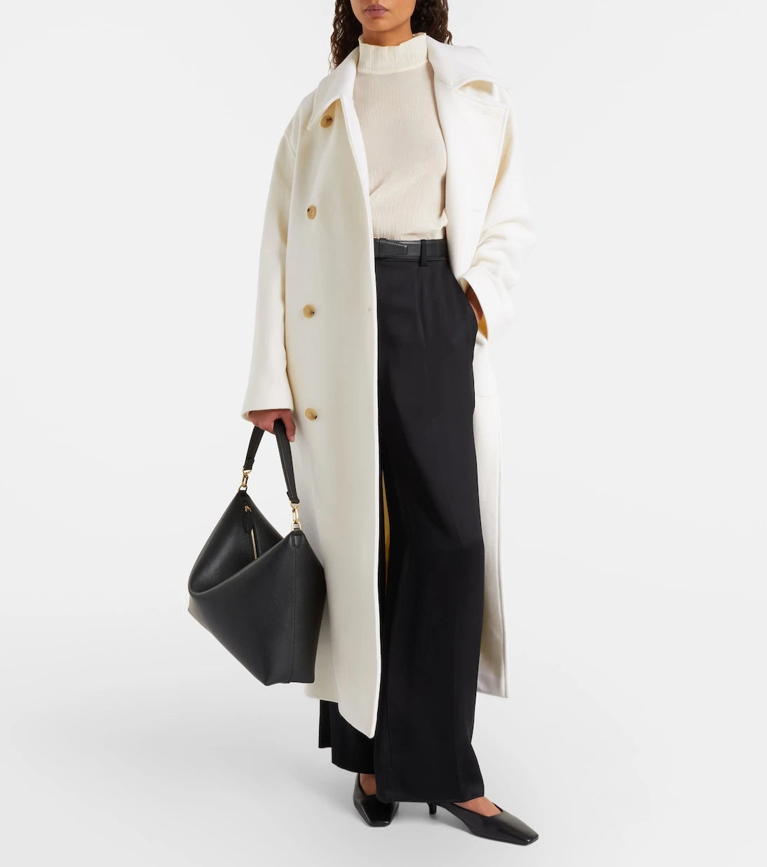 Toteme - Bevel leather shoulder bag