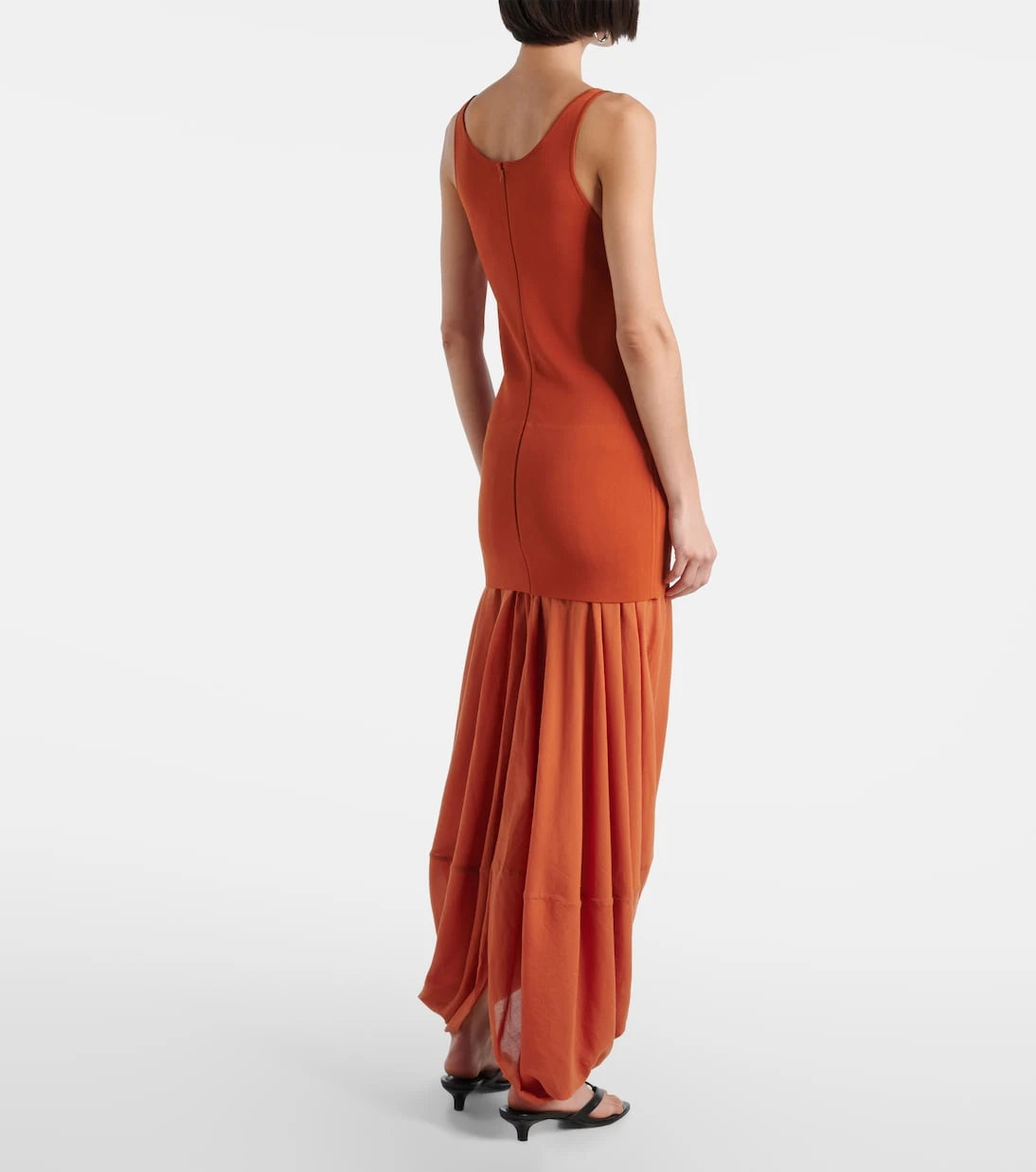 Toteme - Cocoon jersey midi dress