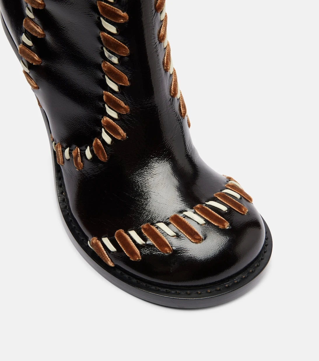 Dries Van Noten - 90 embellished leather boots