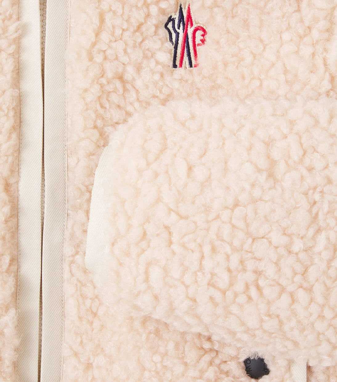 Moncler Grenoble Enfant - Reversible hooded teddy jacket