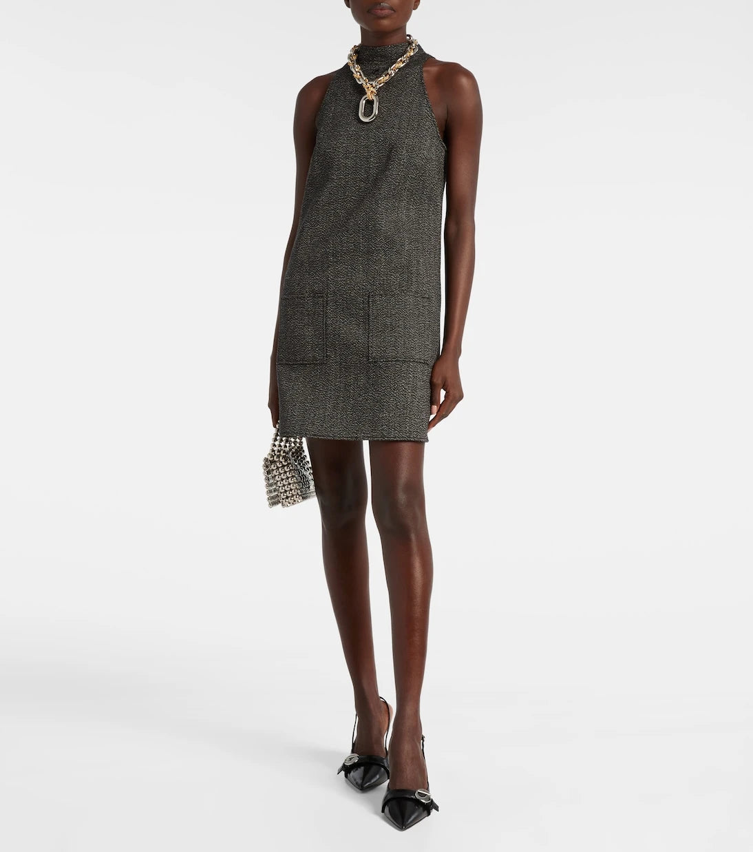 Courrèges - Heritage wool minidress