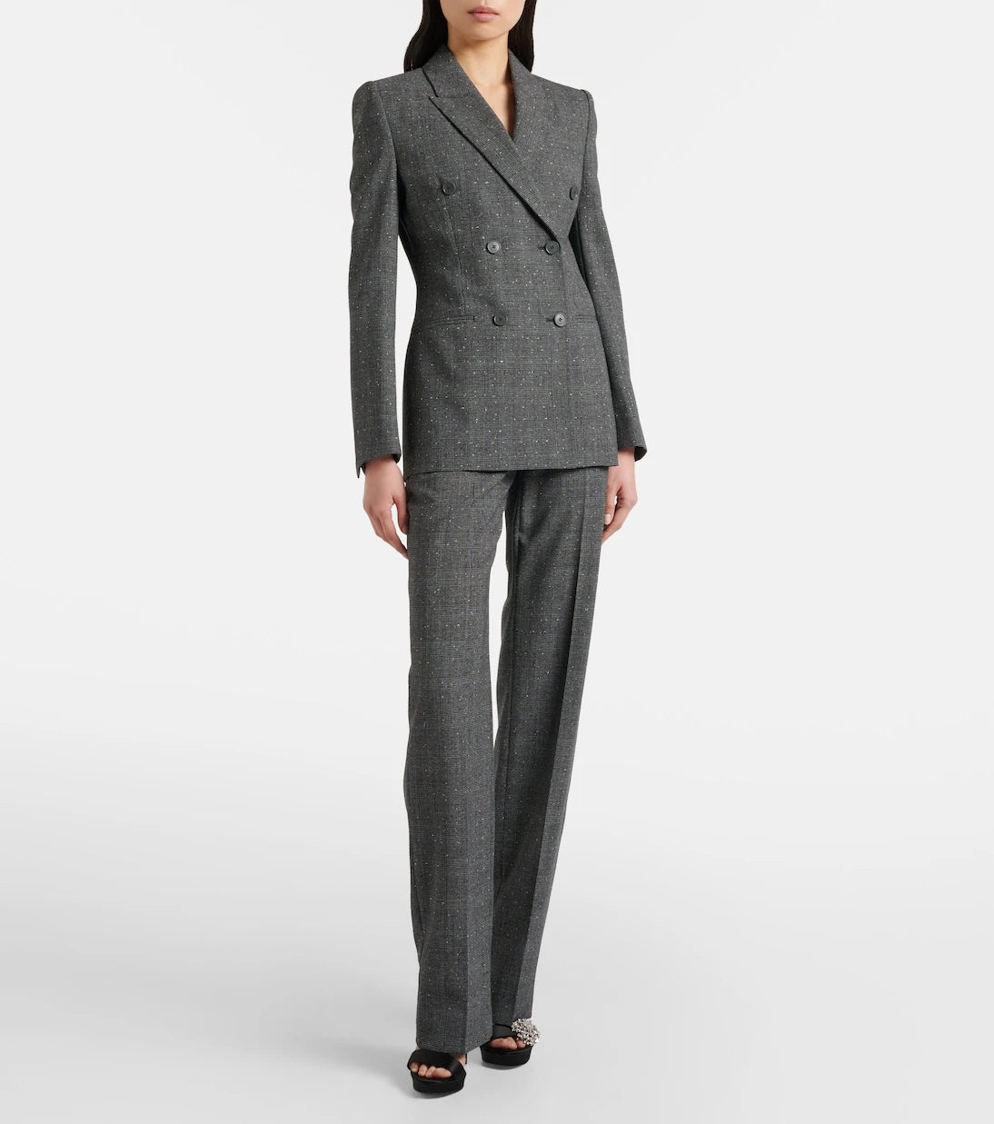 McQueen - Prince of Wales check wool blazer