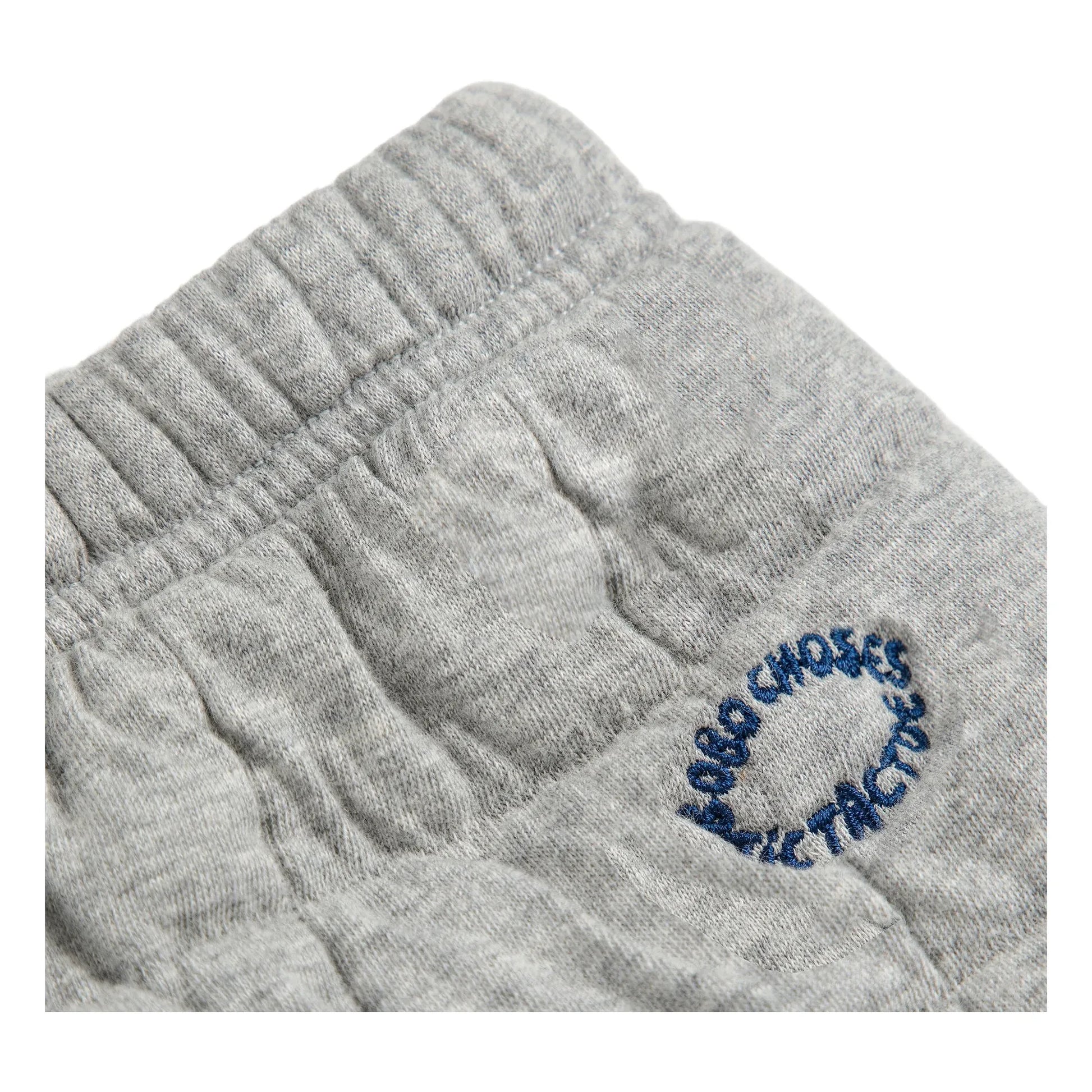 Bobo Choses - Quilted jogger | Heather grey