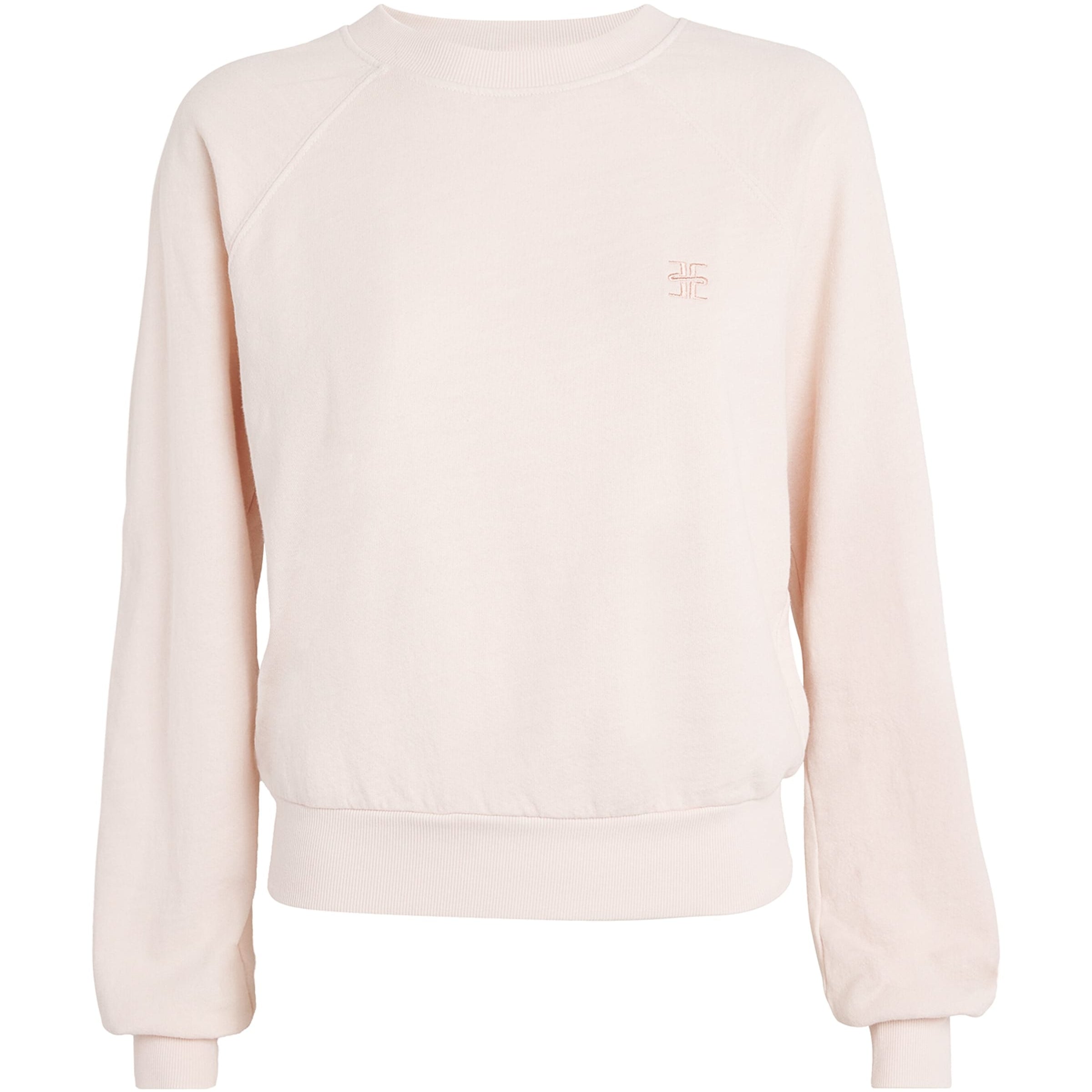 ÉTERNE Pink Cotton-Blend Sonny Sweatshirt