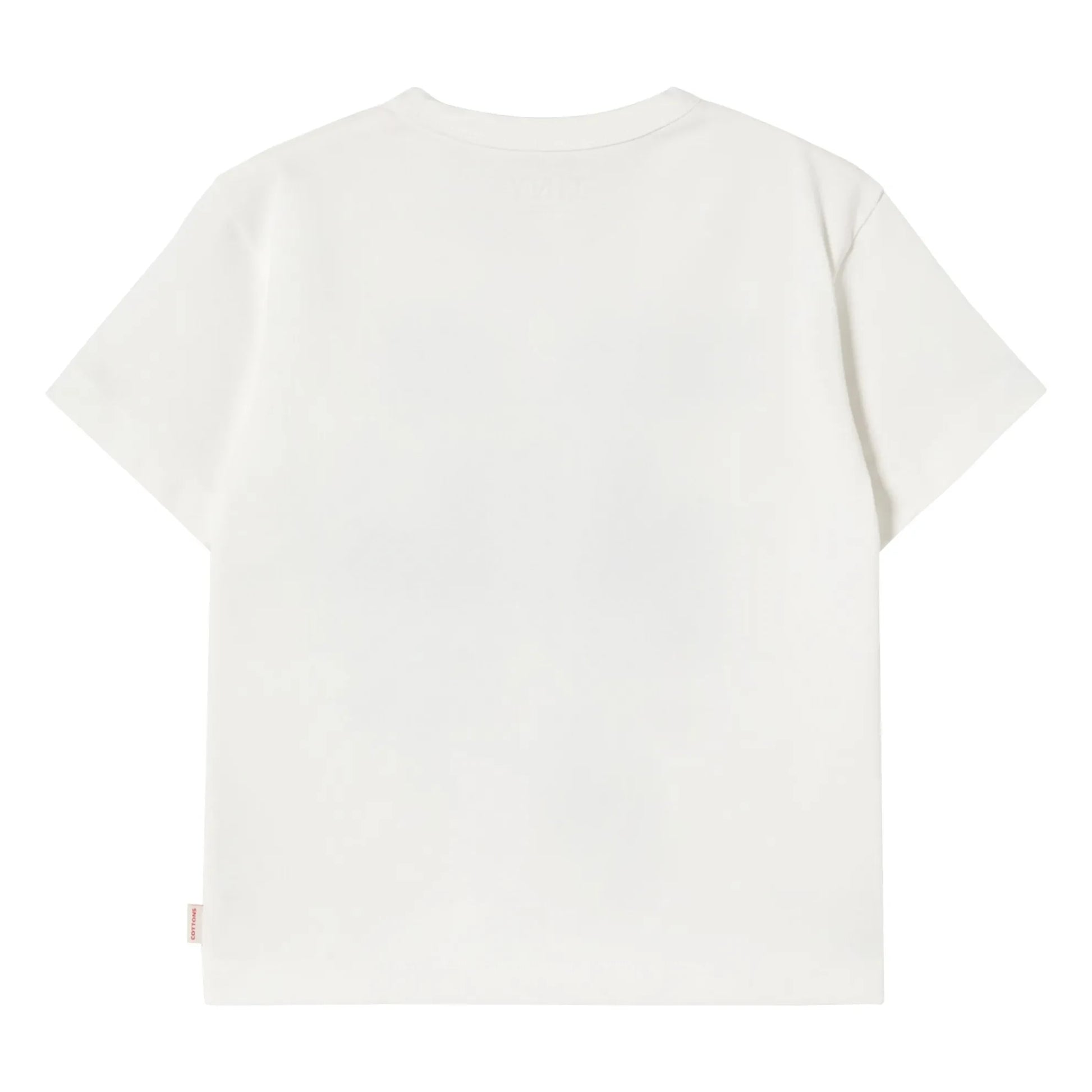 Tinycottons - T-shirt Swans Losanges Organic cotton | White