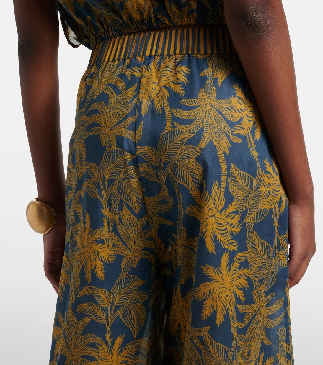 Eres - Itinérant cotton voile wide-leg pants