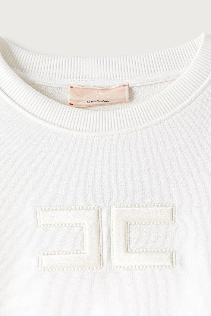Pamuklu çocuk sweatshirt