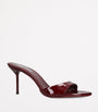 Patent Leather Lidia Mules 70 WINE