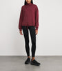 Varley Burgundy Cowl-Neck Betsy Sweatshirt