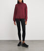 Varley Burgundy Cowl-Neck Betsy Sweatshirt