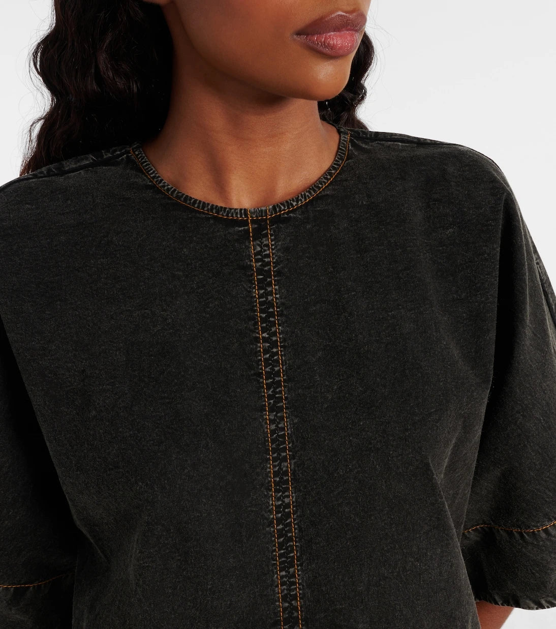 Ganni - Denim minidress