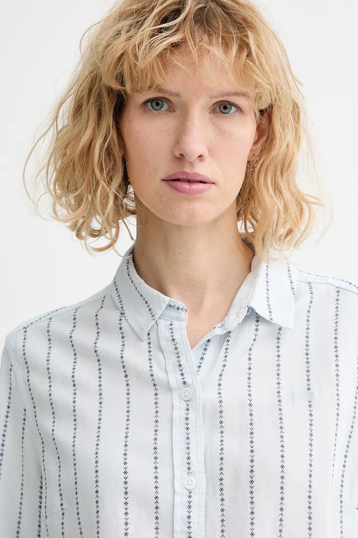 Риза с лен Levi's NEW CLASSIC FIT BW