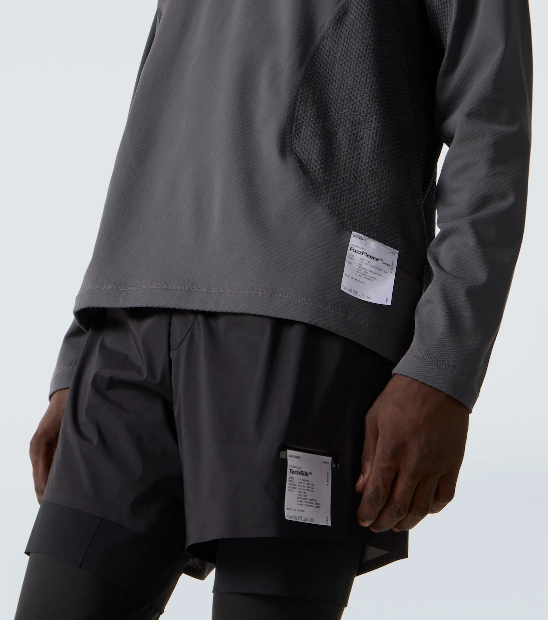 Satisfy - GhostFleece paneled sweatshirt