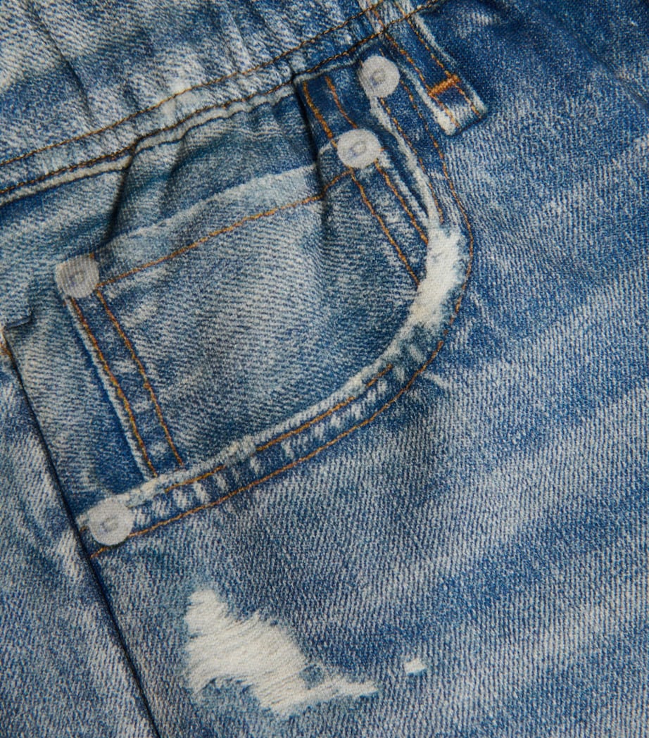 Blue Miramar Walking Shorts