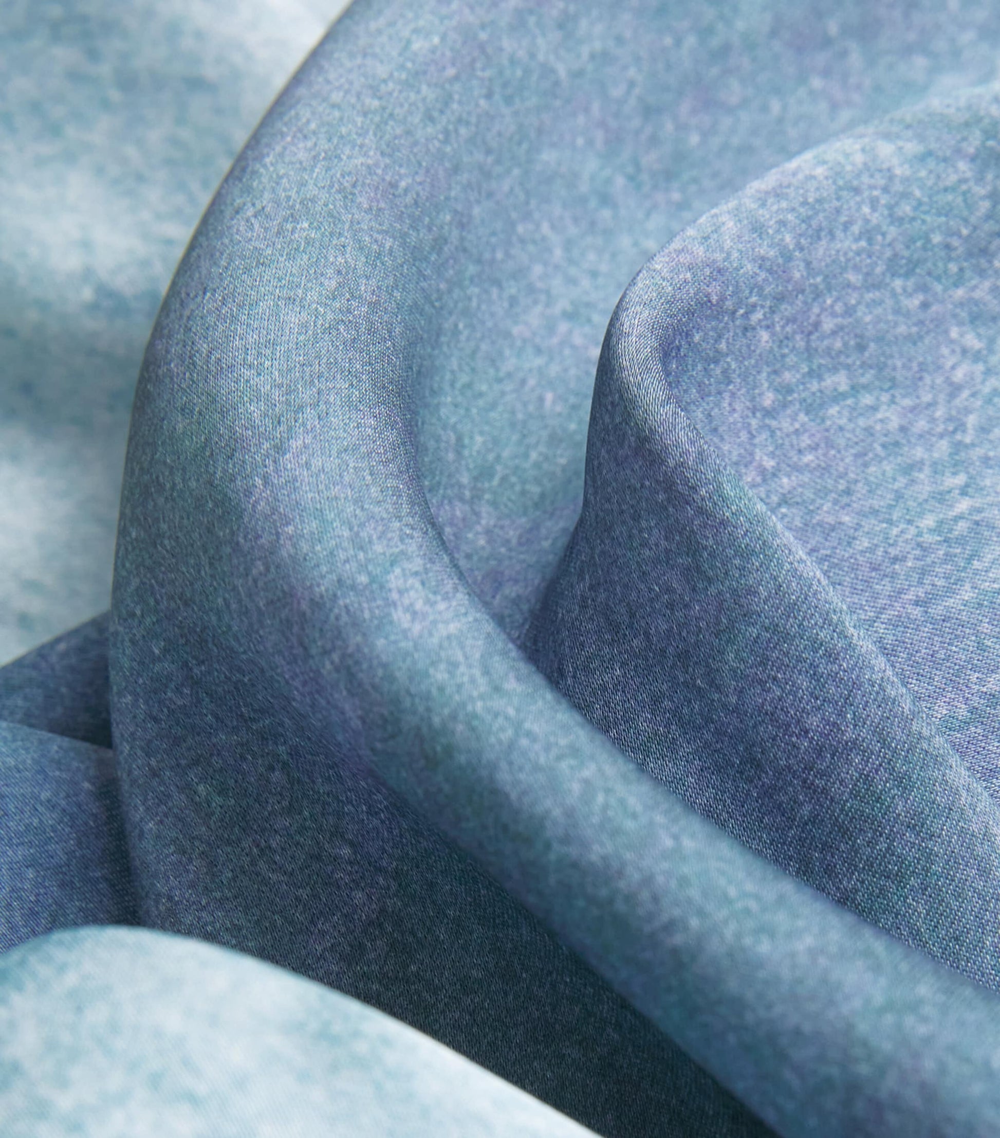 Jean Paul Gaultier Blue Draped Water Maxi Dress