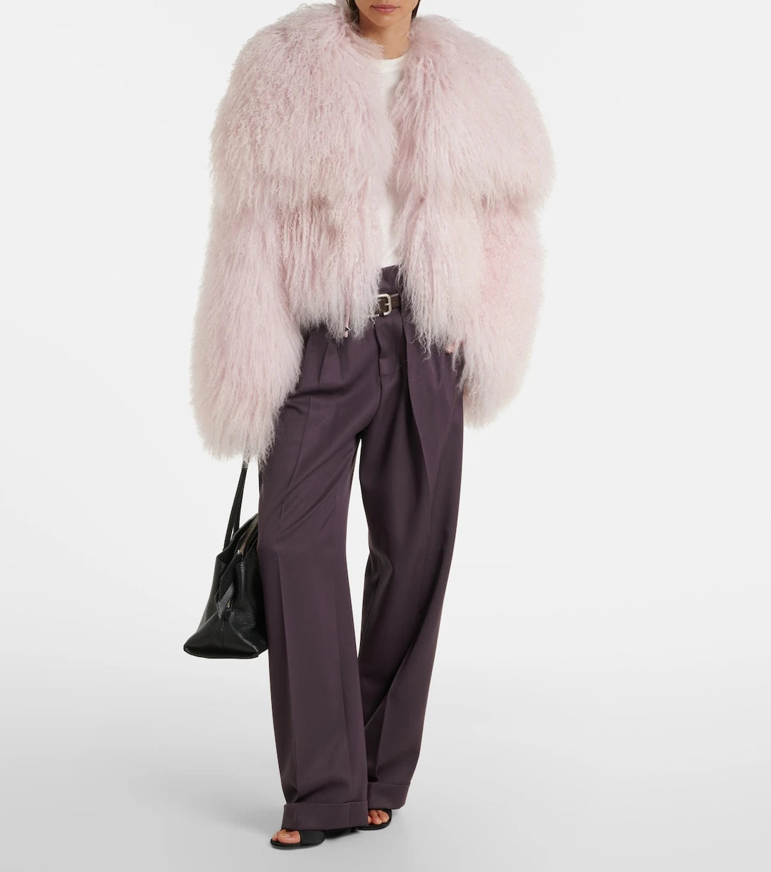 The Attico - Shearling jacket