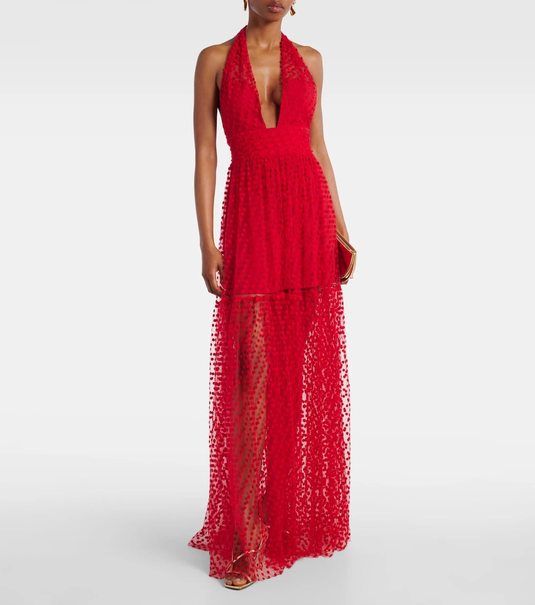 Alexandra Miro - Dakota halterneck dress