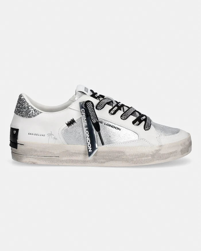 Crime London SK8 DELUXE Deri Spor Ayakkabı