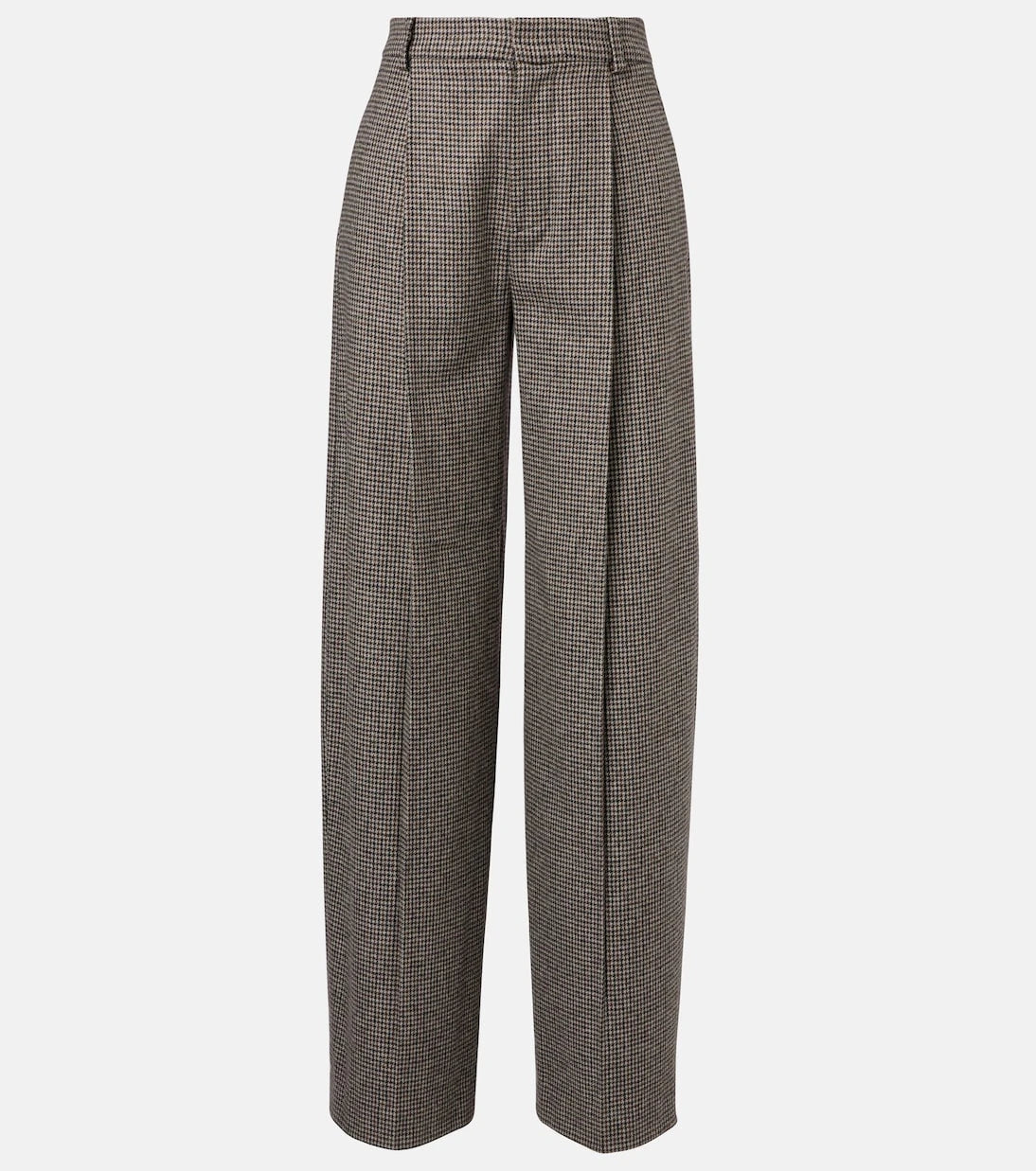 Vince - Houndstooth wide-leg pants