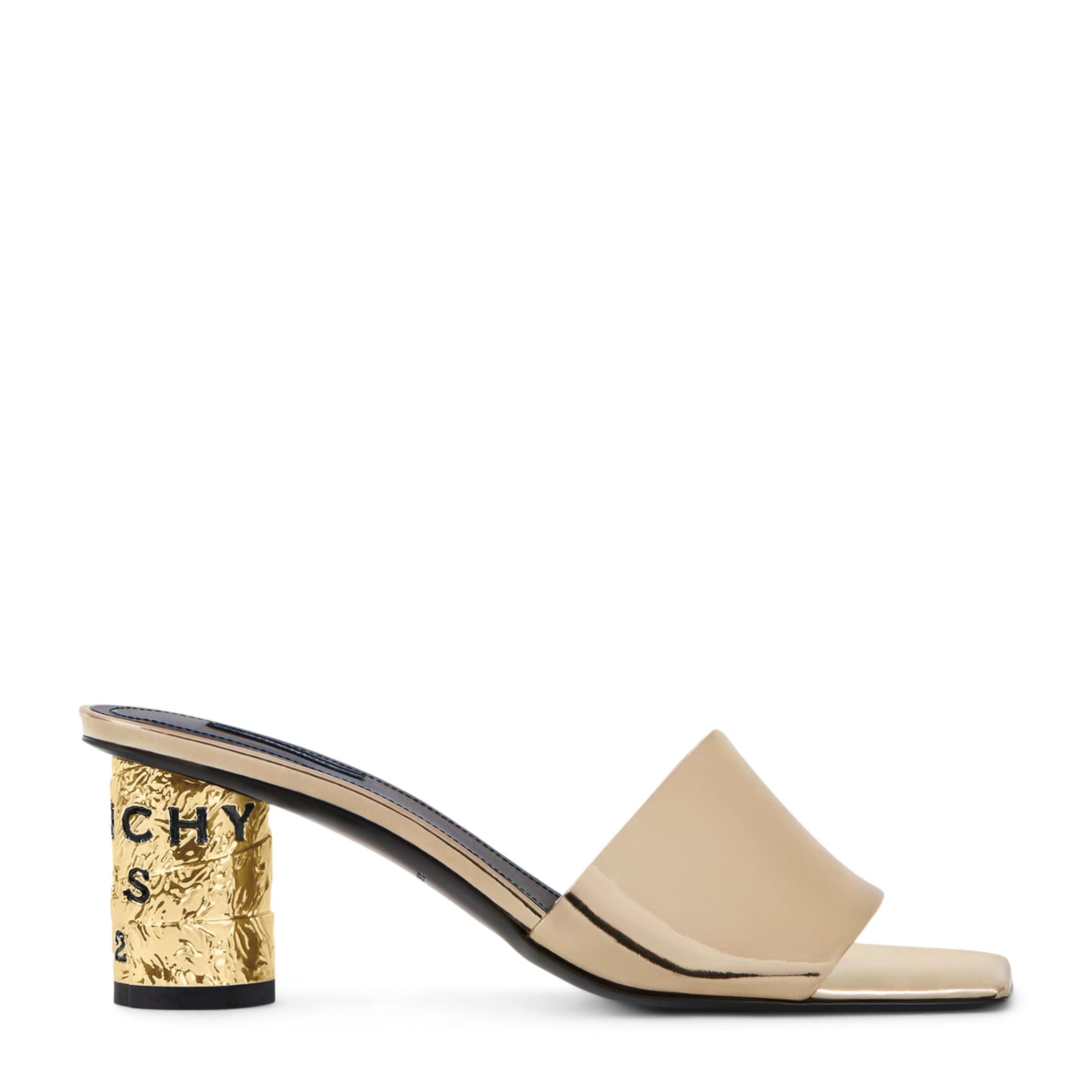 Givenchy Leather Tape Heeled Mules 65