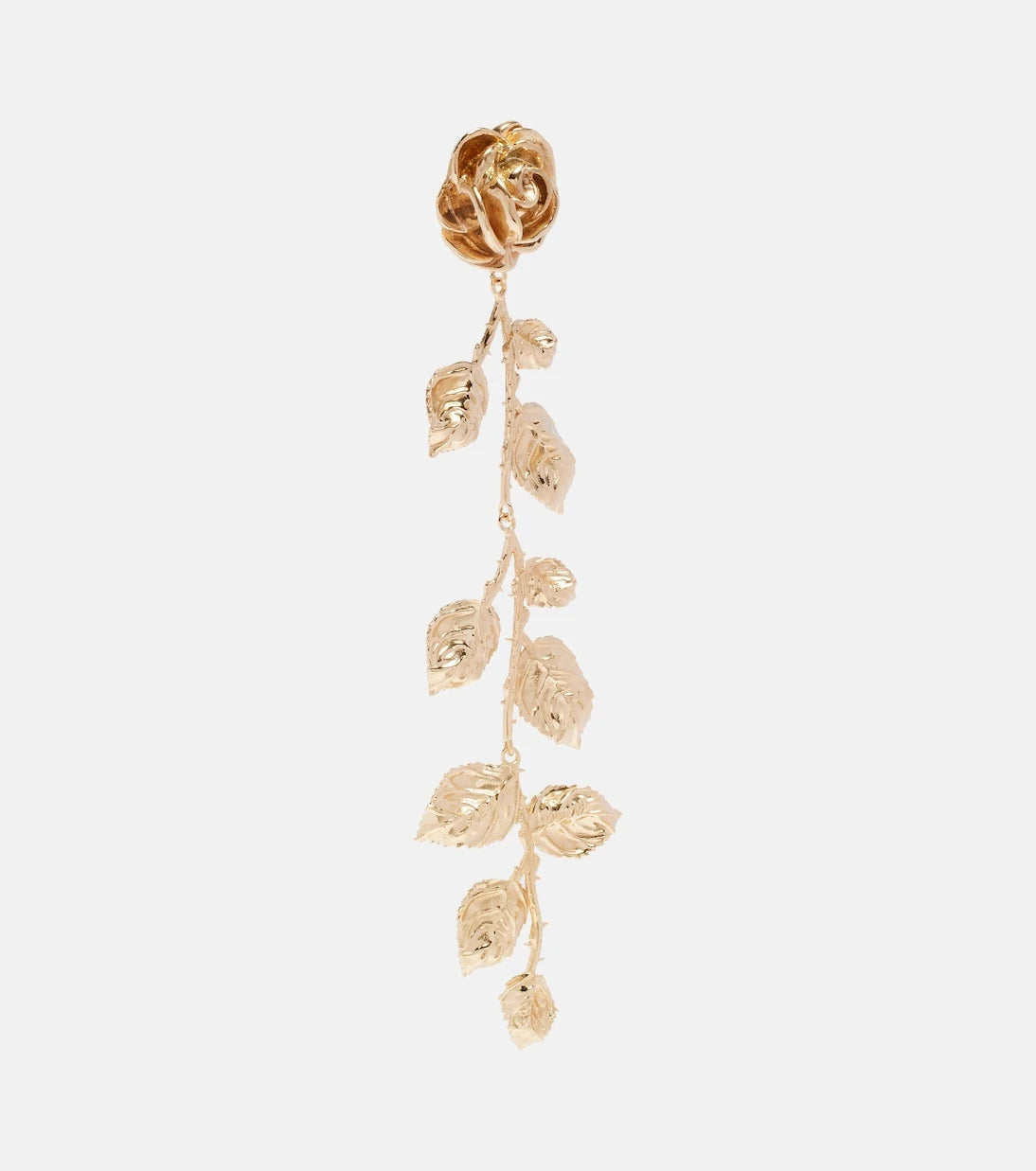 Magda Butrym - Floral gold-plated drop earrings