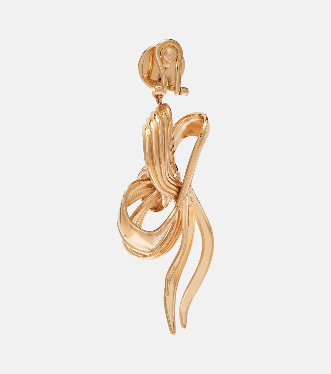 Miu Miu - Bow-detail clip-on earrings